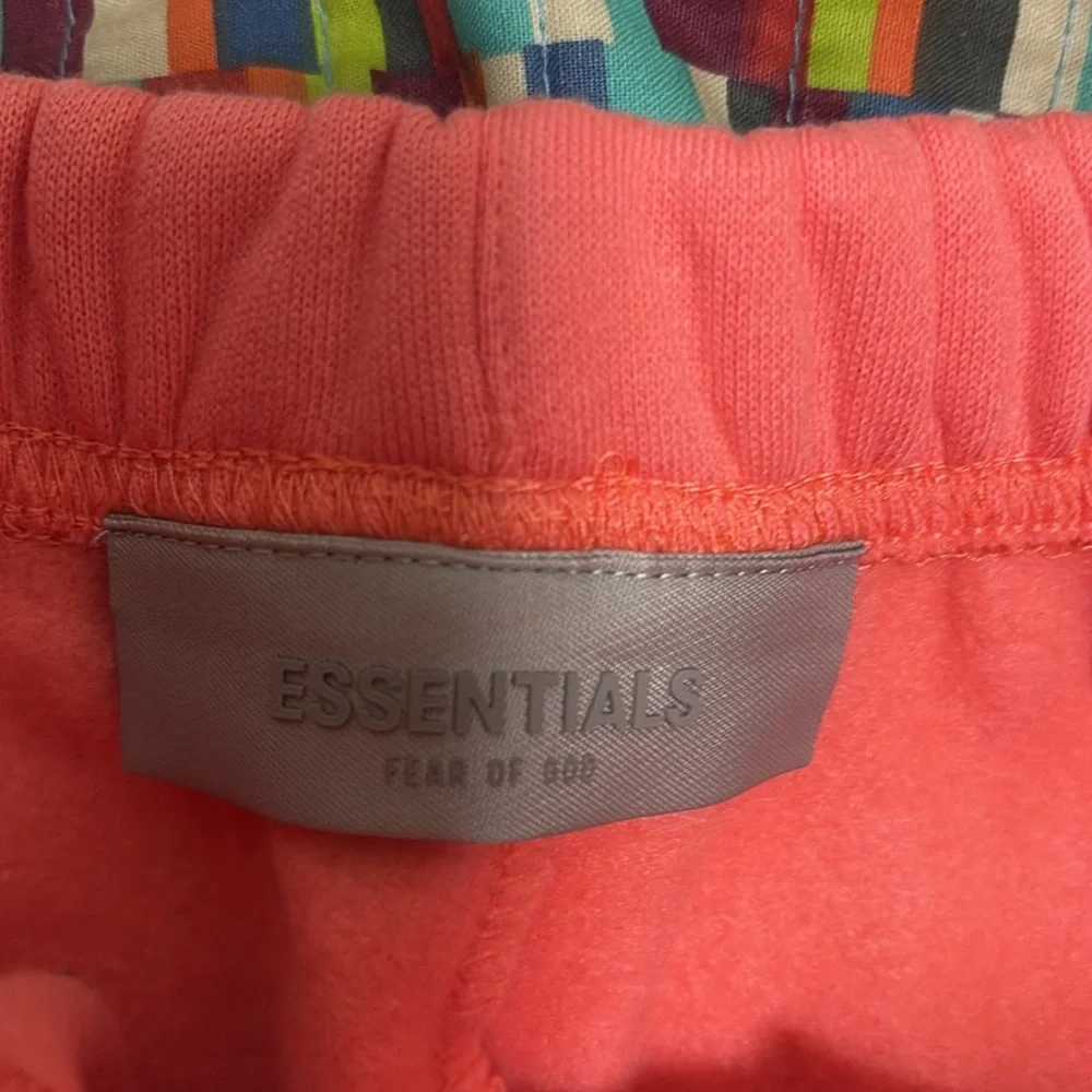 Sale Today Fear of God, essentials, coral short size, medium brand new w… - Picture 5 of 16